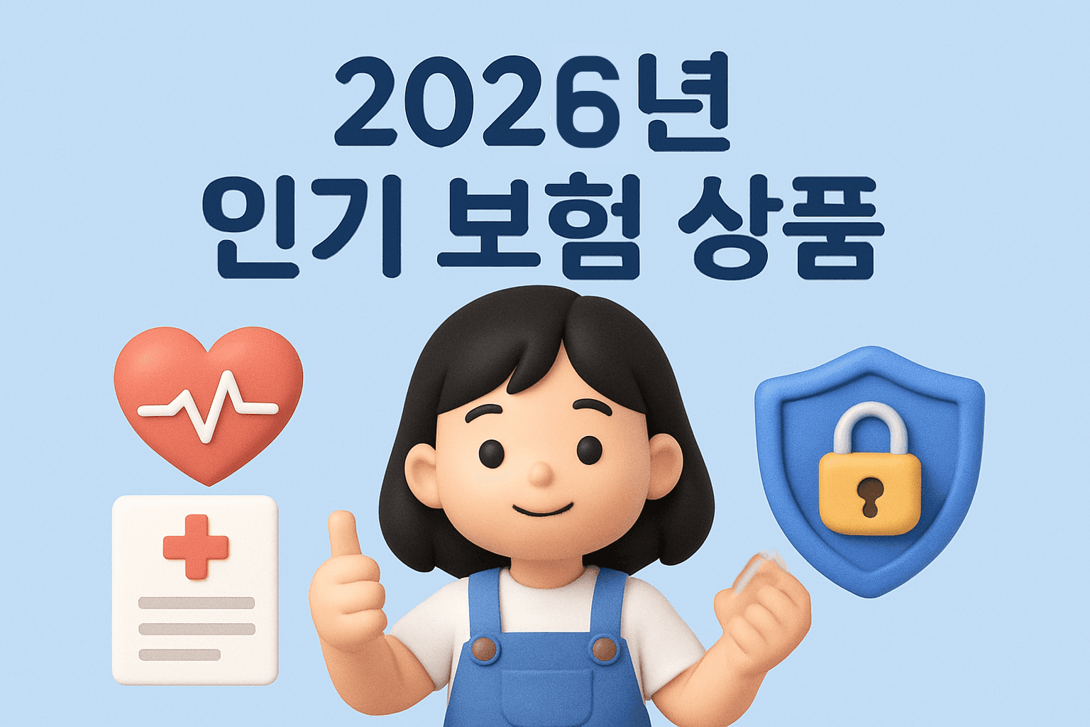 2026 보험 인기 상품 TOP 5 알아보기
